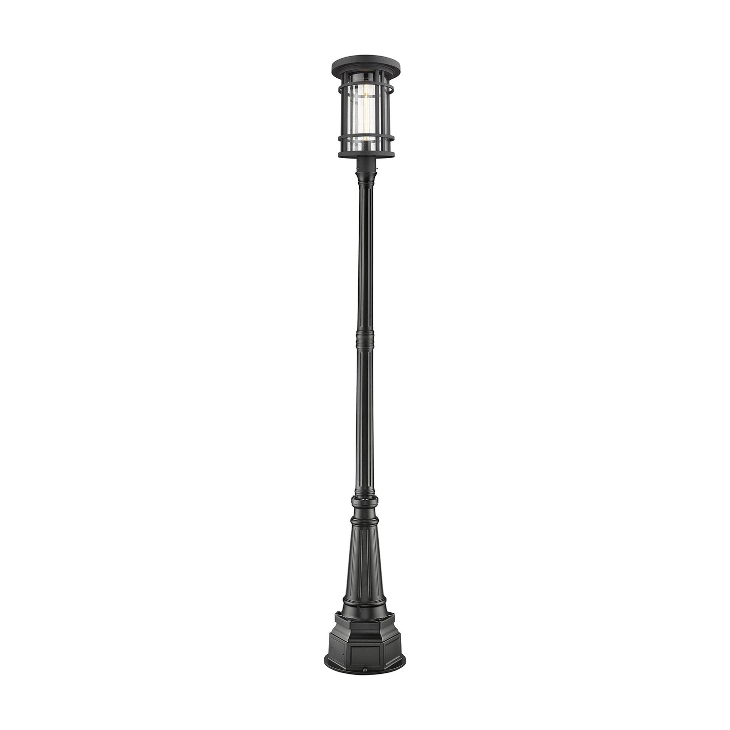 Jordan 564P Outdoor Post Light in Black (109.5-Inch).
