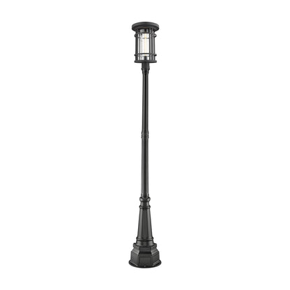 Jordan 564P Outdoor Post Light in Black (109.5-Inch).