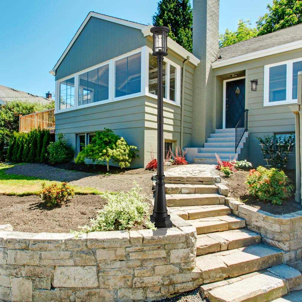 Jordan 564P Outdoor Post Light in Outside Area.