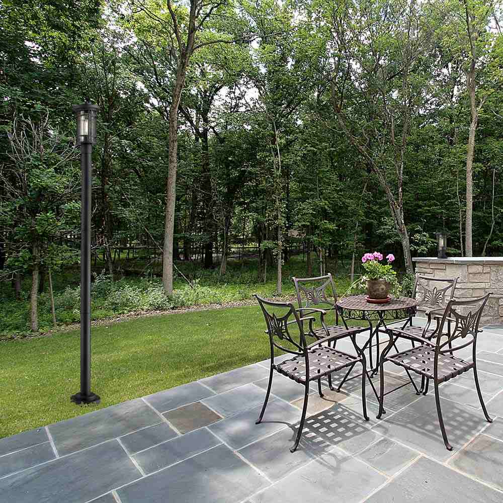 Jordan 567P Outdoor Post Light in Outside Area.