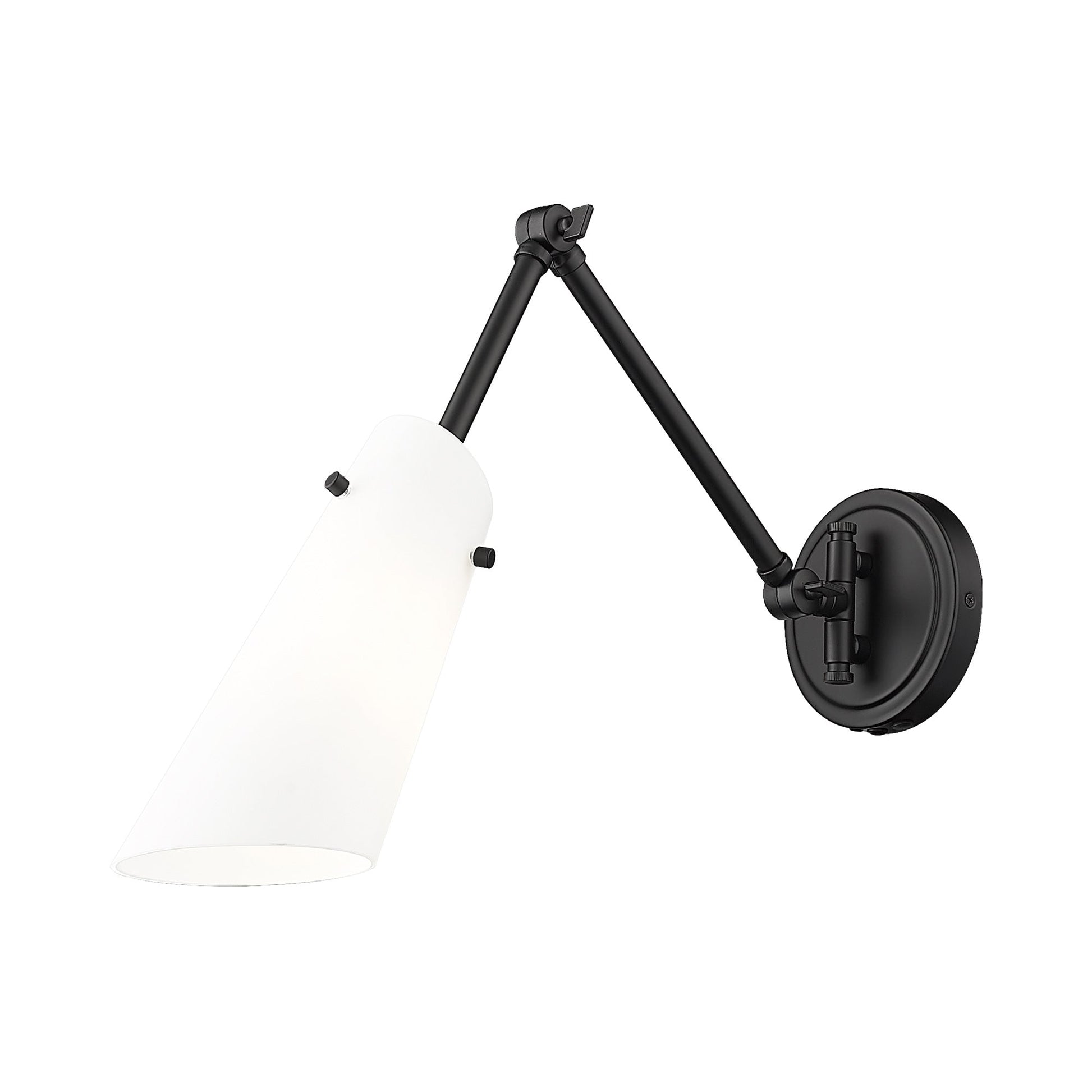 Julia Wall Light in Matte Black.
