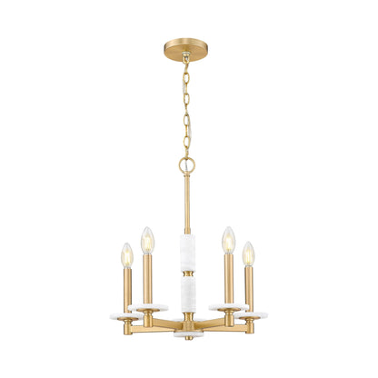 Kaden Chandelier in Modern Gold (5-Light).