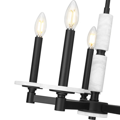 Kaden Chandelier in Detail.