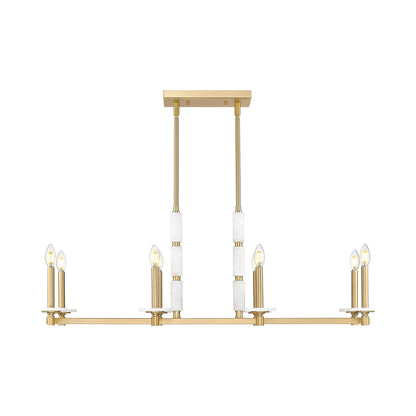 Kaden Linear Chandelier in Detail.