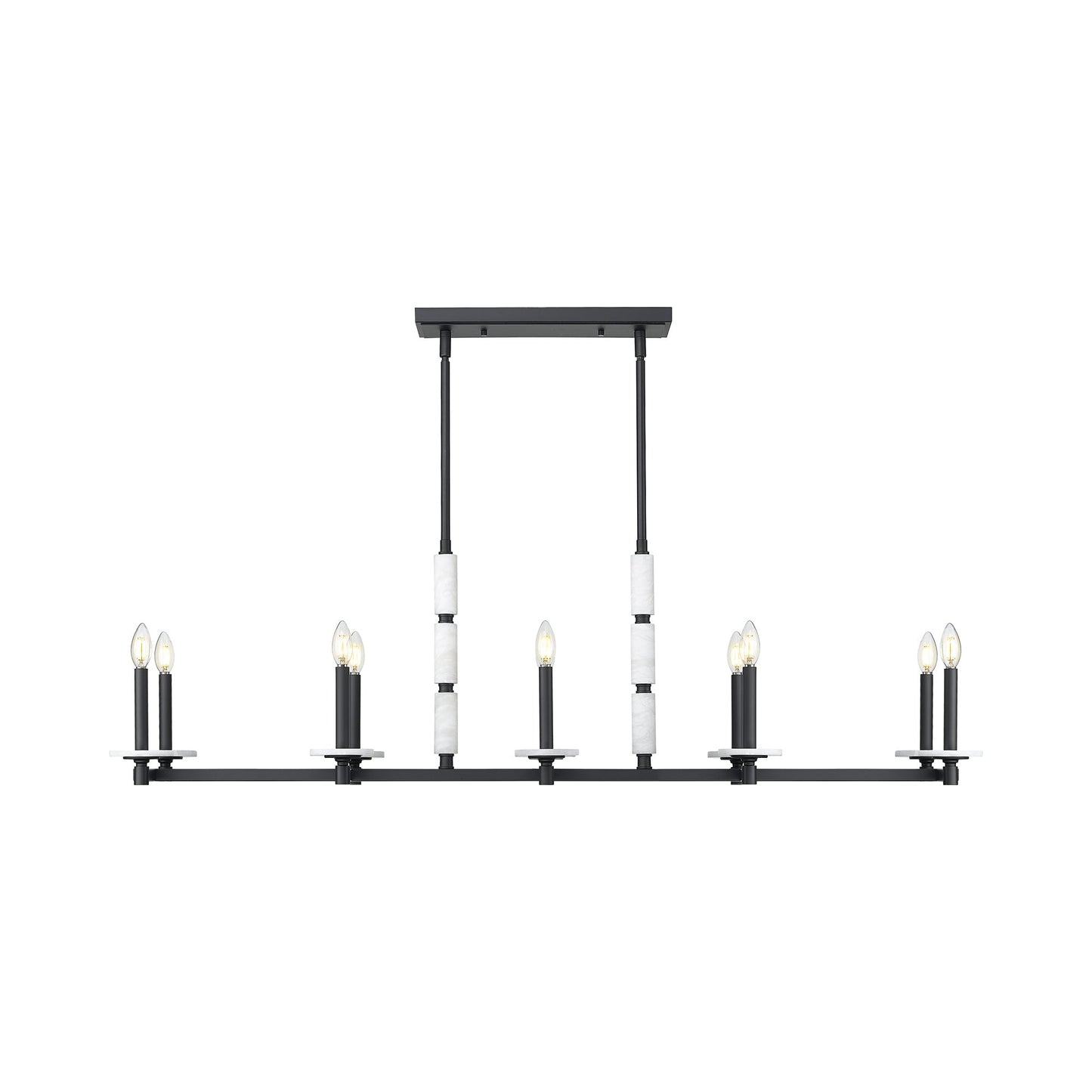 Kaden Linear Chandelier in Detail.