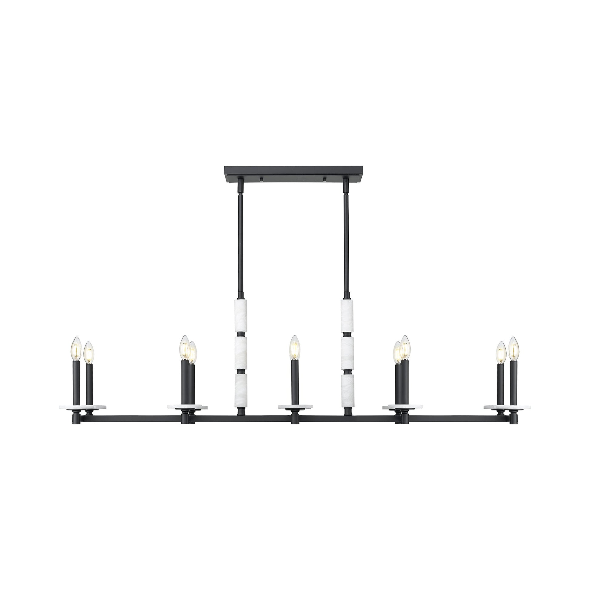 Kaden Linear Chandelier in Detail.