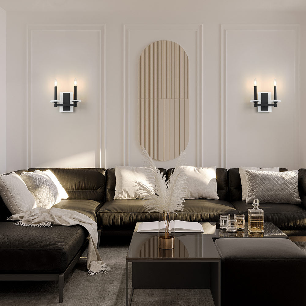 Kaden Wall Light in living room.