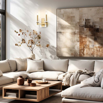 Kaden Wall Light in living room.