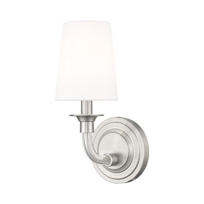 Katerina Wall Light in Brushed Nickel (1-Light).