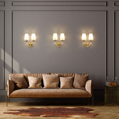 Katerina Wall Light in living room.