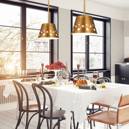 Katie Pendant Light in dining room.