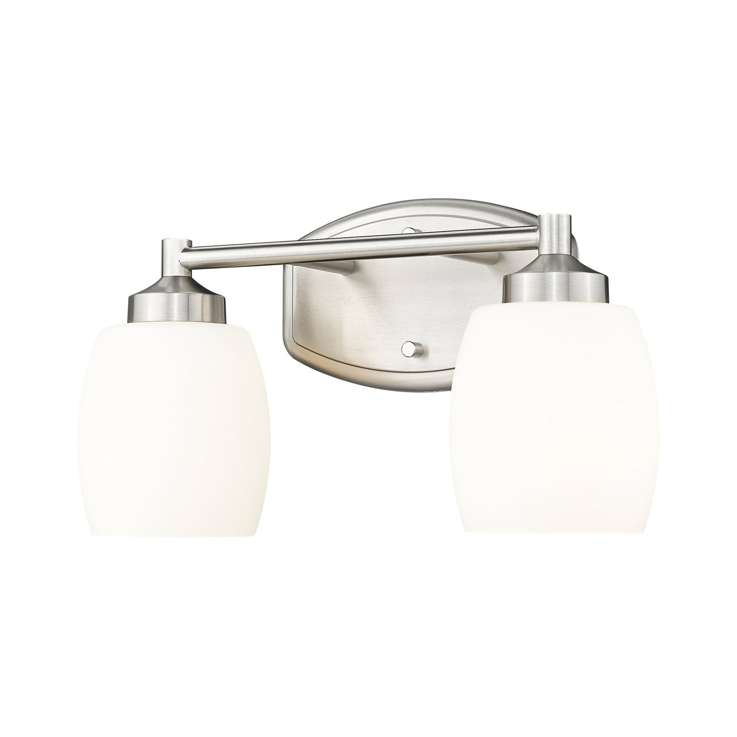 Kendrick Bath Vanity Light in Brushed Nickel (2-Light).