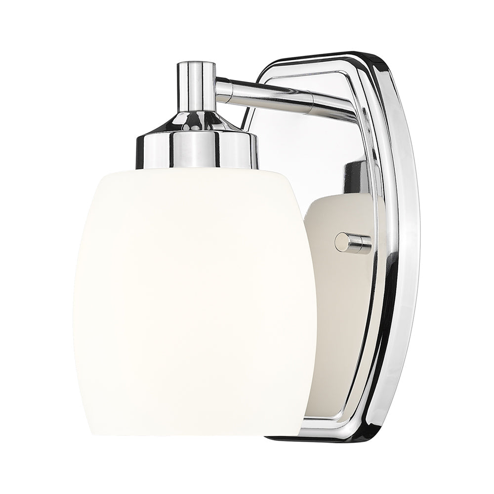 Kendrick Bath Wall Light in Chrome.