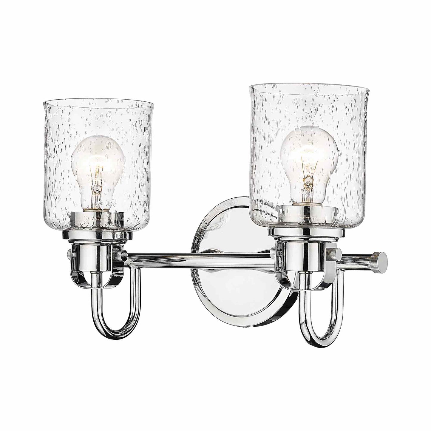 Kinsley Bath Vanity Light in Chrome (2-Light).