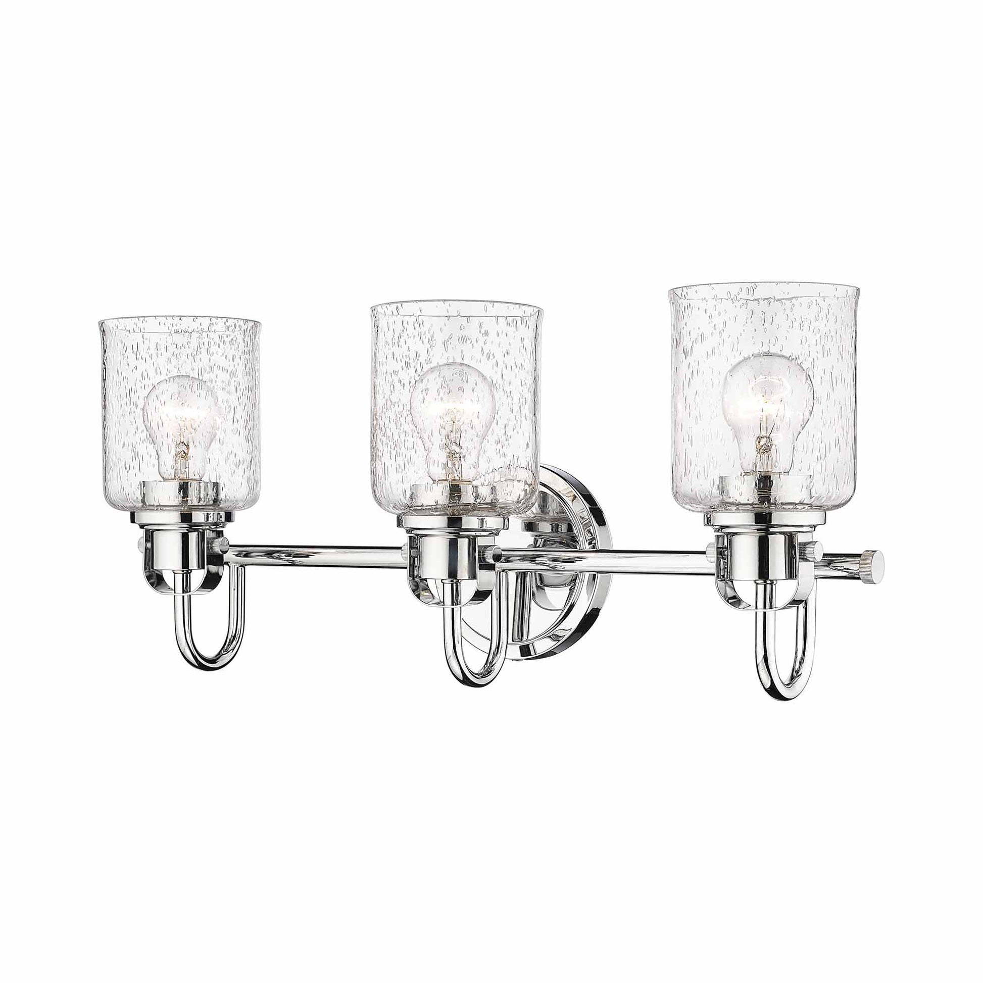 Kinsley Bath Vanity Light in Chrome (3-Light).