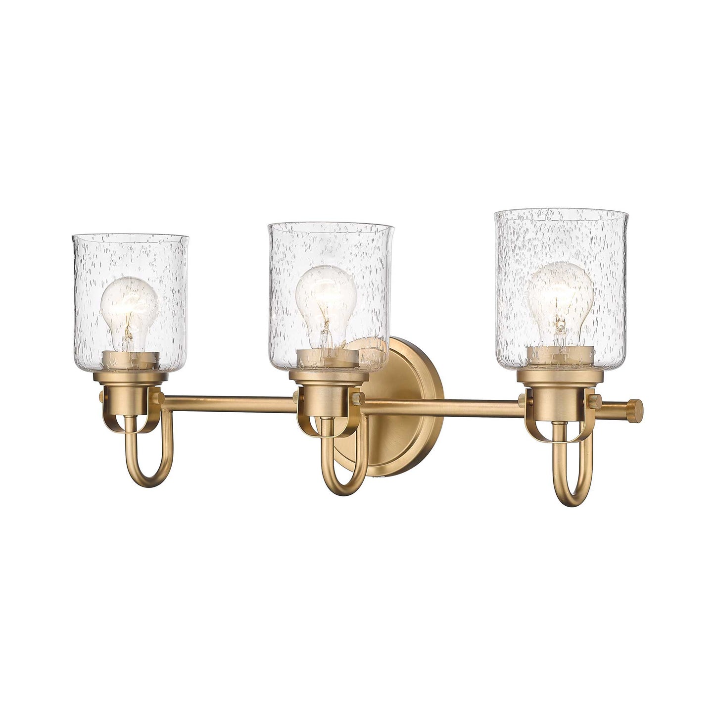 Kinsley Bath Vanity Light in Heirloom Gold (3-Light).