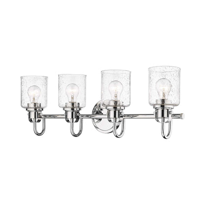 Kinsley Bath Vanity Light in Chrome (4-Light).