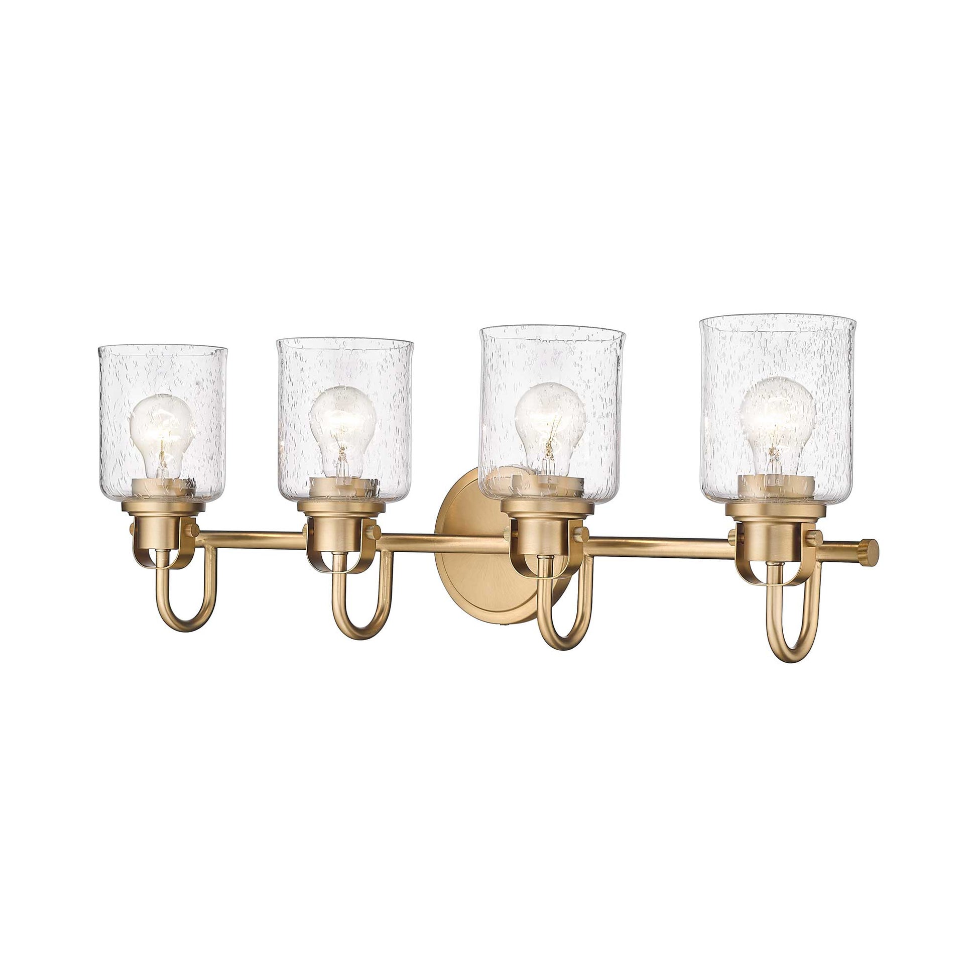 Kinsley Bath Vanity Light in Heirloom Gold (4-Light).