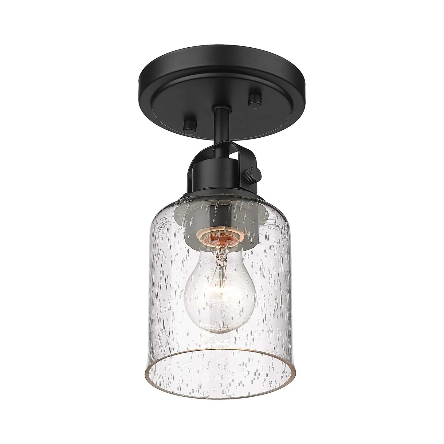 Kinsley Flush Mount Ceiling Light in Detail.