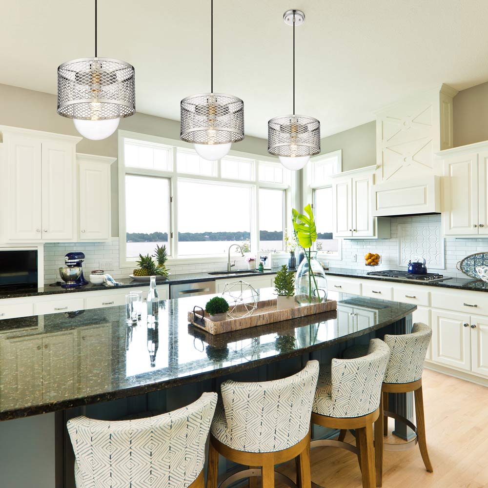 Kipton Pendant Light in dining room.