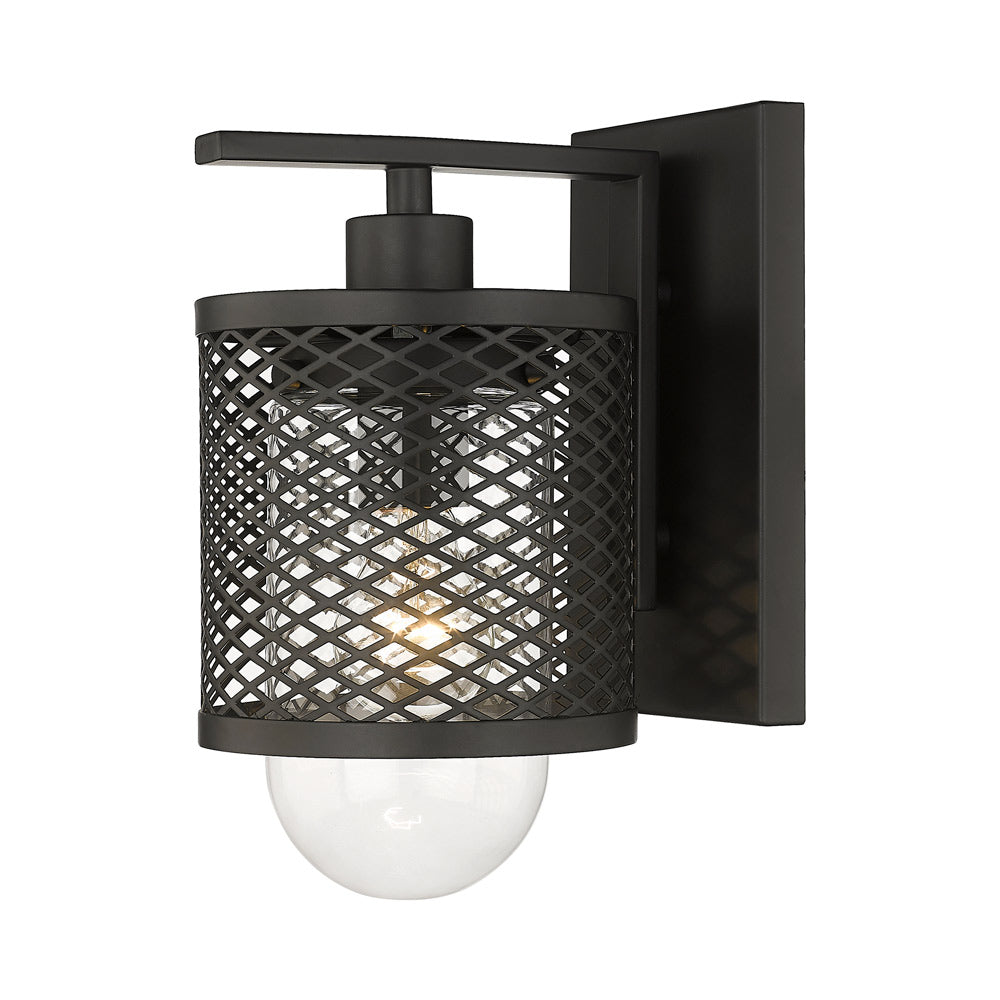 Kipton Wall Light in Matte Black.