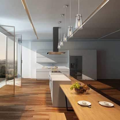 Kira Single Pendant Light in kitchen.