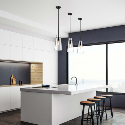 Kira Single Pendant Light in kitchen.
