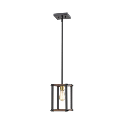 Kirkland 472MPS Pendant Light in Rustic Mahogany.