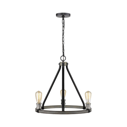 Kirkland Multi Light Chandelier in Detail.