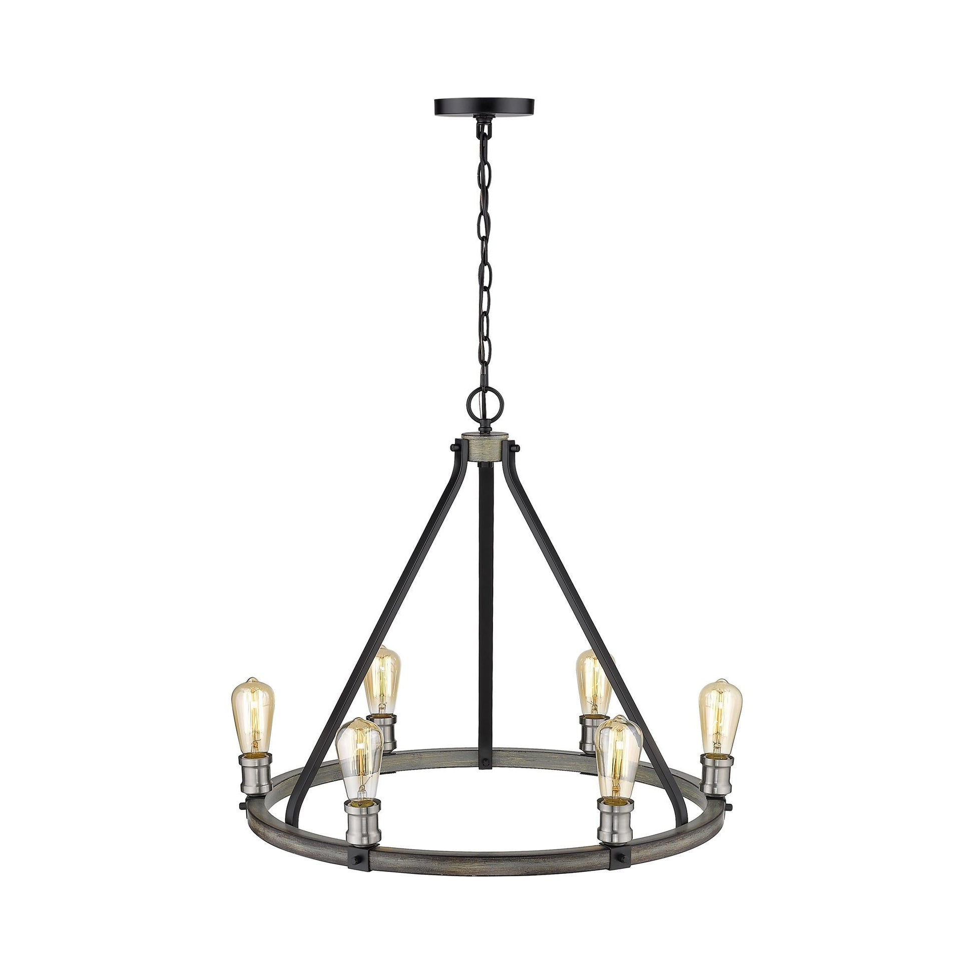 Kirkland Multi Light Chandelier in Detail.