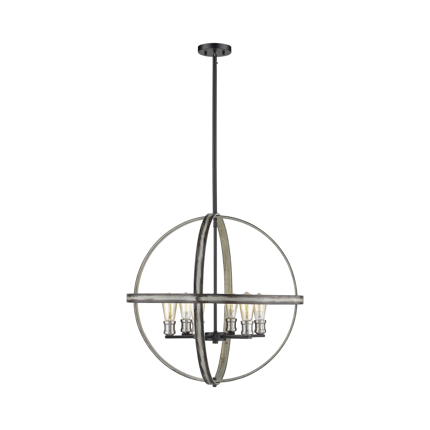 Kirkland Orb Chandelier (6-Light).