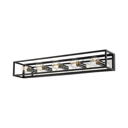 Kube Bath Vanity Light in Detail.