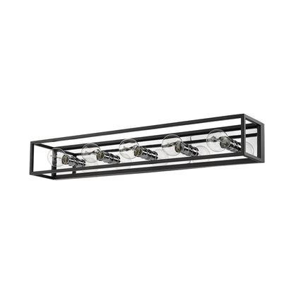 Kube Bath Vanity Light in Detail.