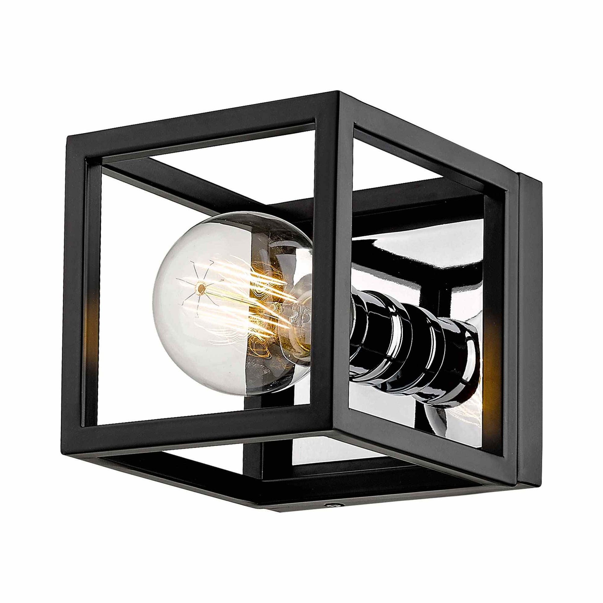 Kube Bath Wall Light in Detail.