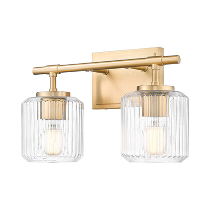Landon Bath Vanity Light in Modern Gold (2-Light).