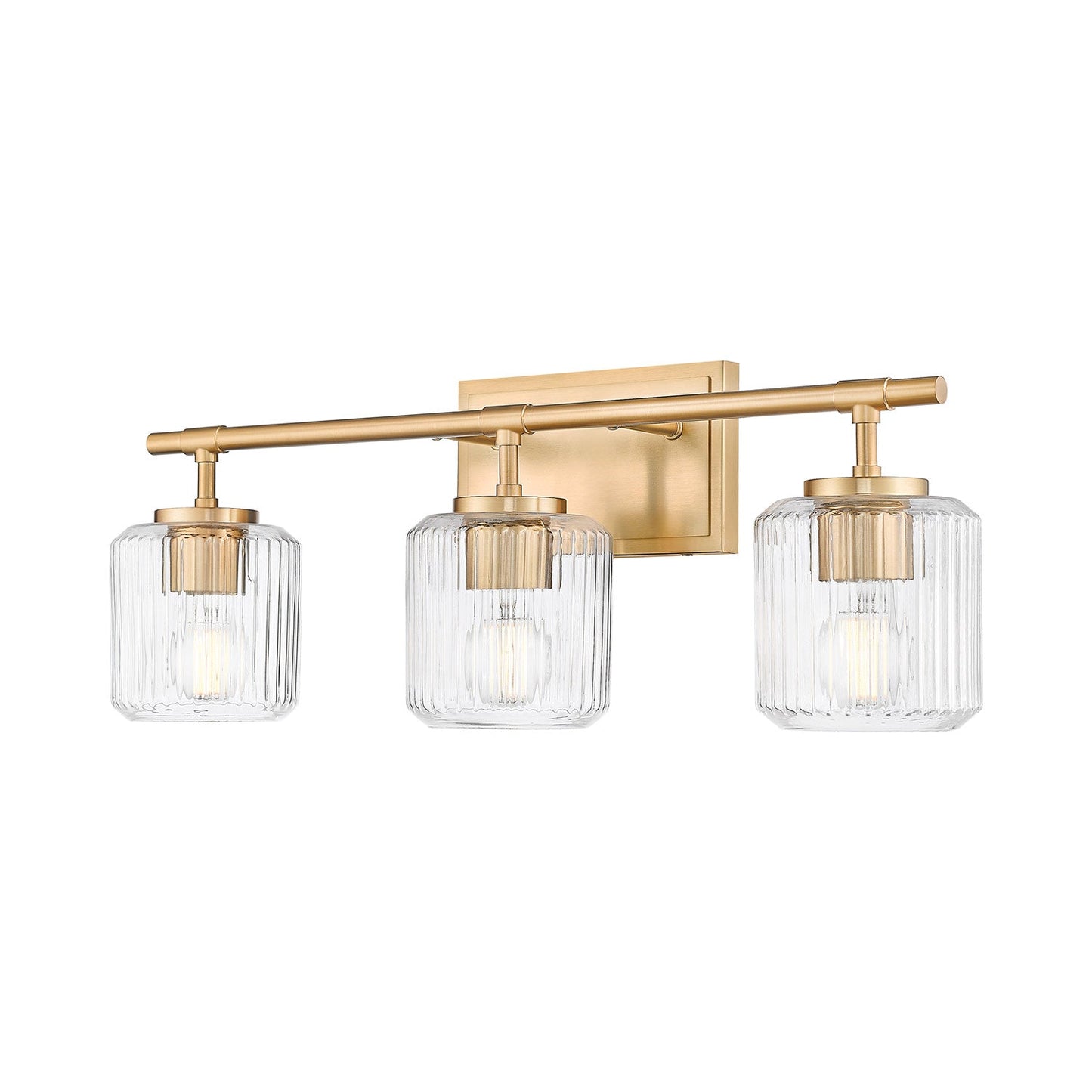 Landon Bath Vanity Light in Modern Gold (3-Light).