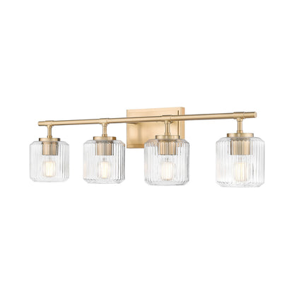 Landon Bath Vanity Light in Modern Gold (4-Light).