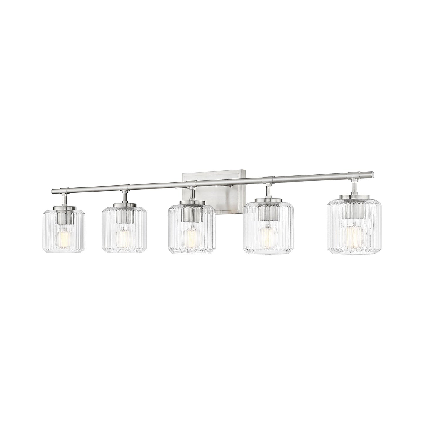 Landon Bath Vanity Light in Brushed Nickel (5-Light).
