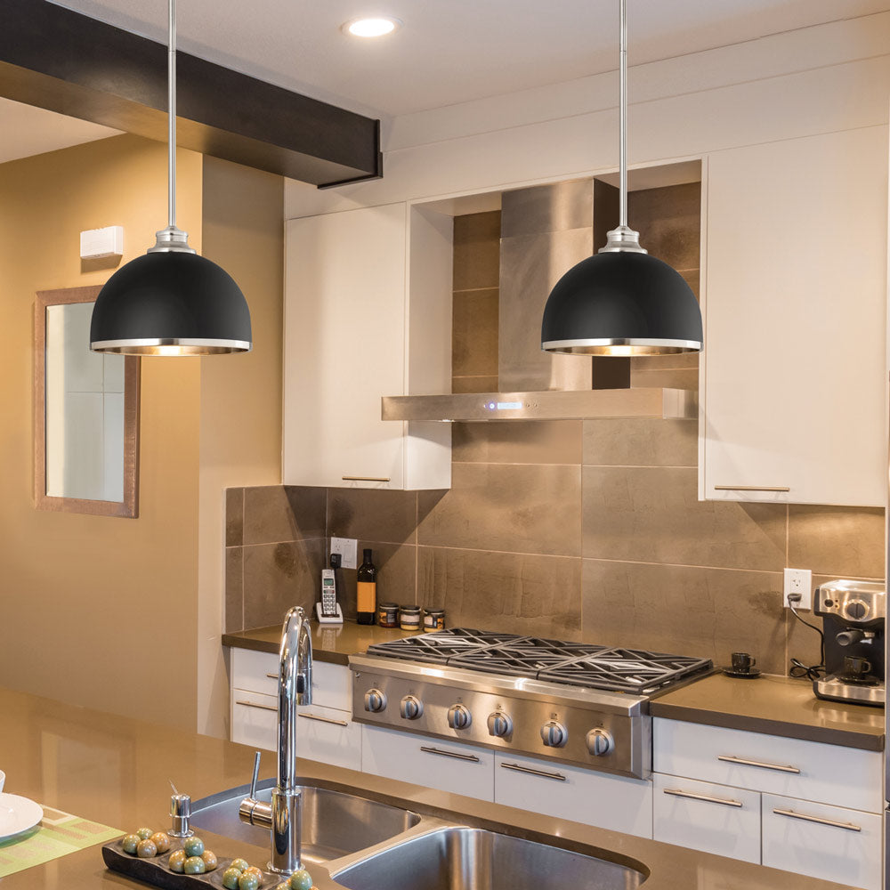 Landry Pendant Light in kitchen.