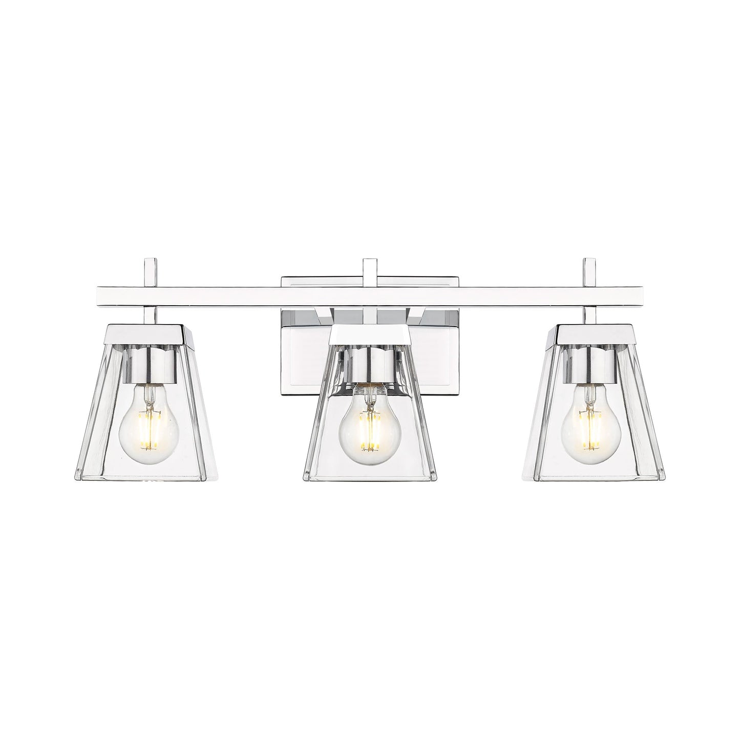 Lauren Bath Vanity Light in  Chrome (3-Light).