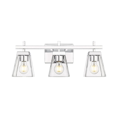 Lauren Bath Vanity Light in  Chrome (3-Light).