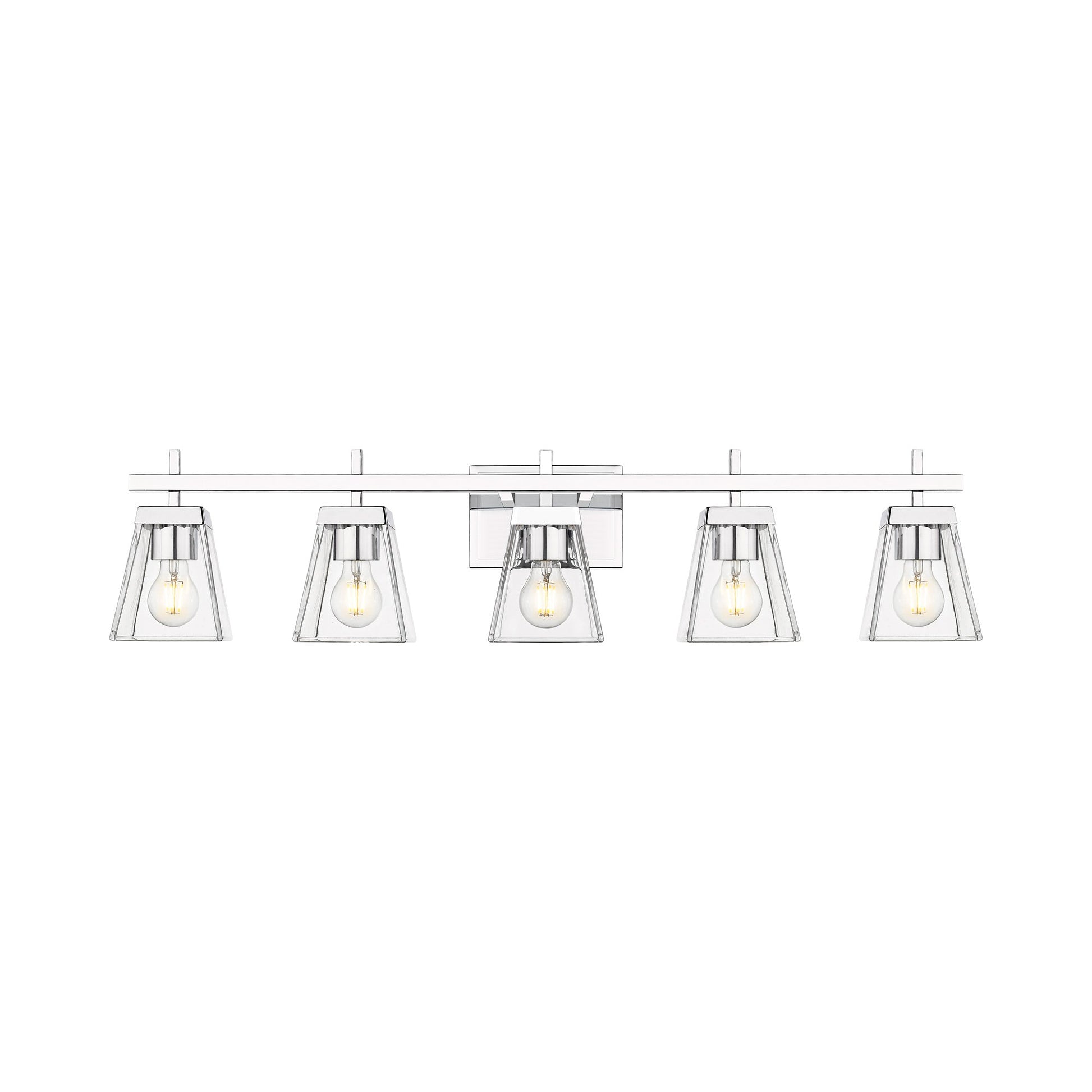 Lauren Bath Vanity Light in  Chrome (5-Light).