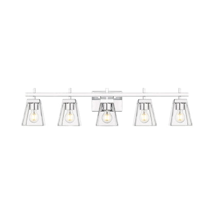 Lauren Bath Vanity Light in  Chrome (5-Light).