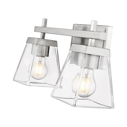 Lauren Bath Vanity Light - line drawing.