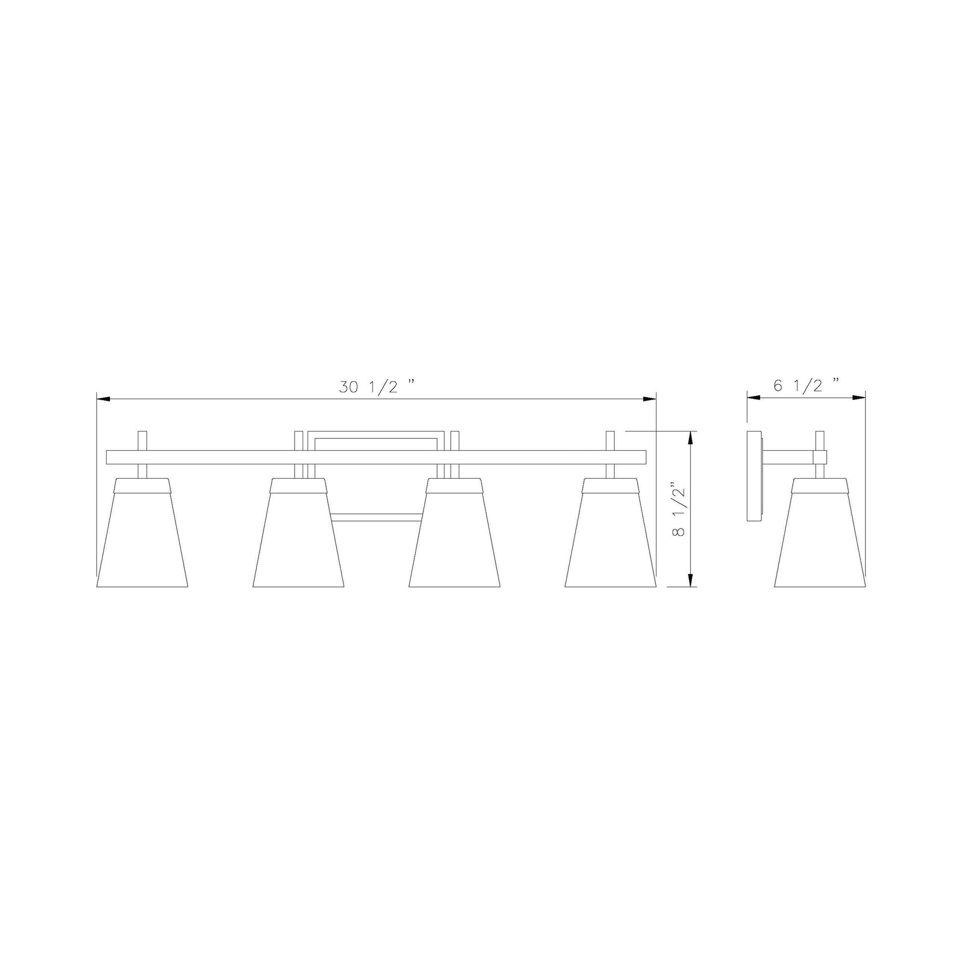 Lauren Bath Vanity Light in Detail.