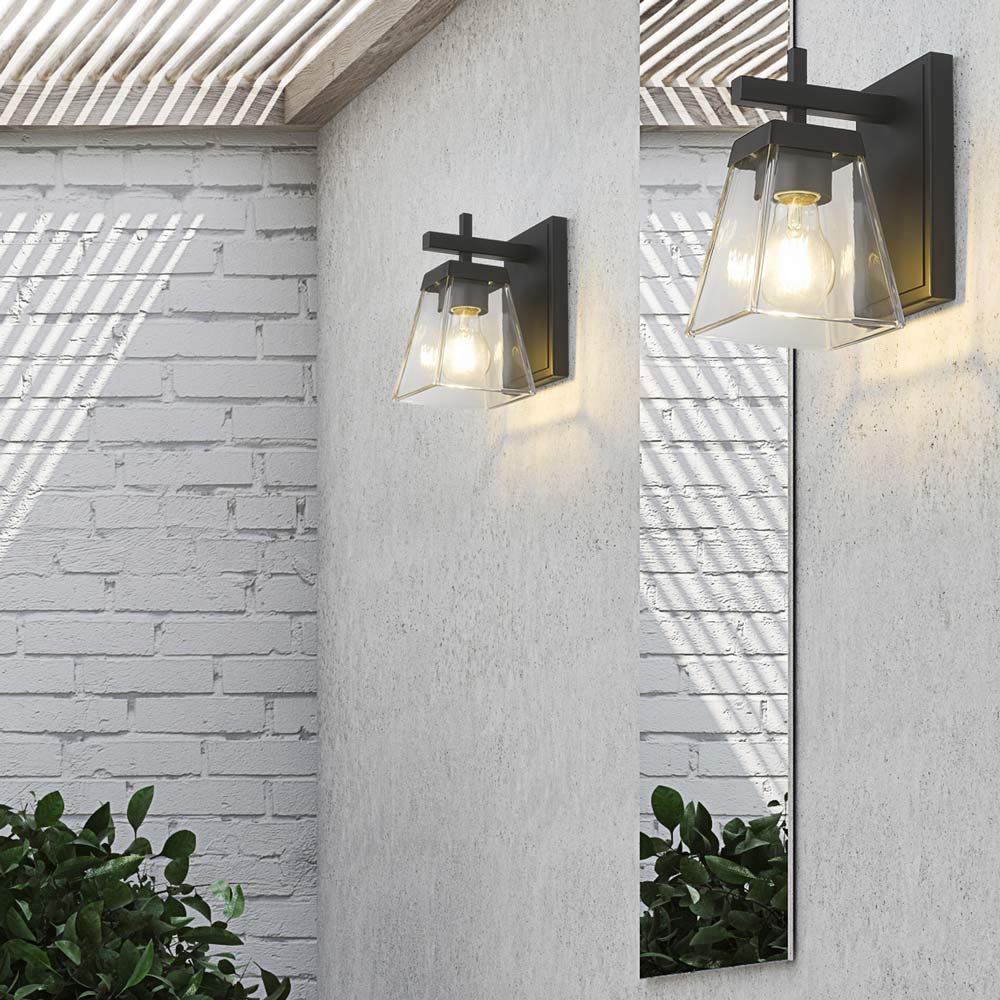 Lauren Bath Wall Light in bathroom.