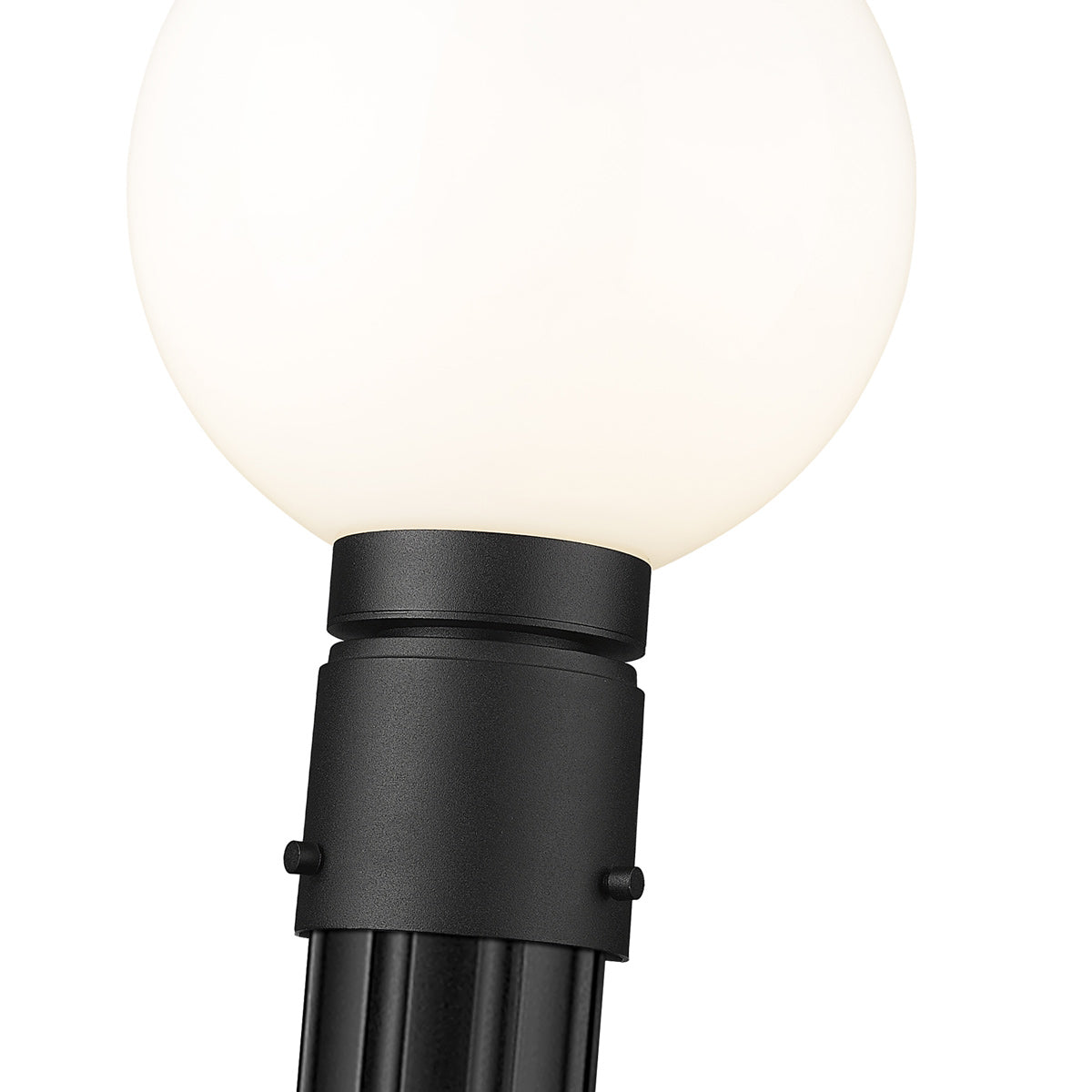 Laurent 519P Outdoor Globe Post Light in Detail.