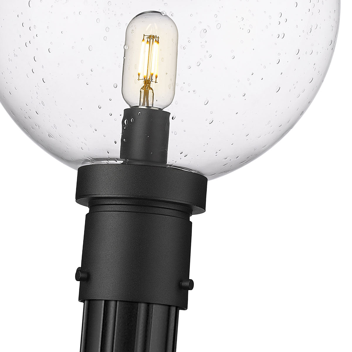Laurent 519P Outdoor Globe Post Light in Detail.