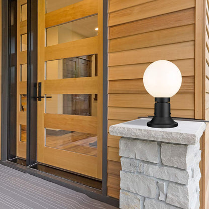 Laurent 553PM Outdoor Pier Mount Light in Outside Area.