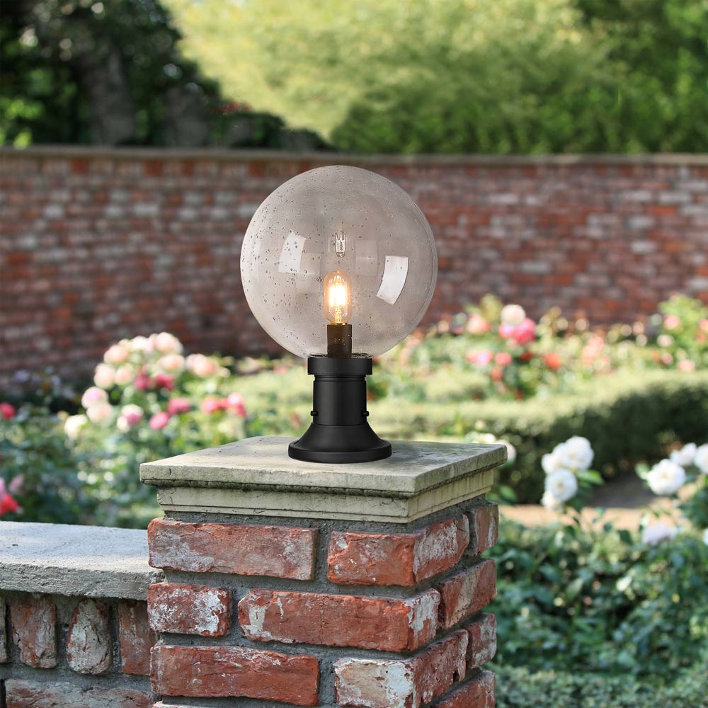 Laurent 553PM Outdoor Pier Mount Light in Outside Area.